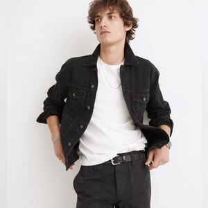 Madewell Black Denim Jacket